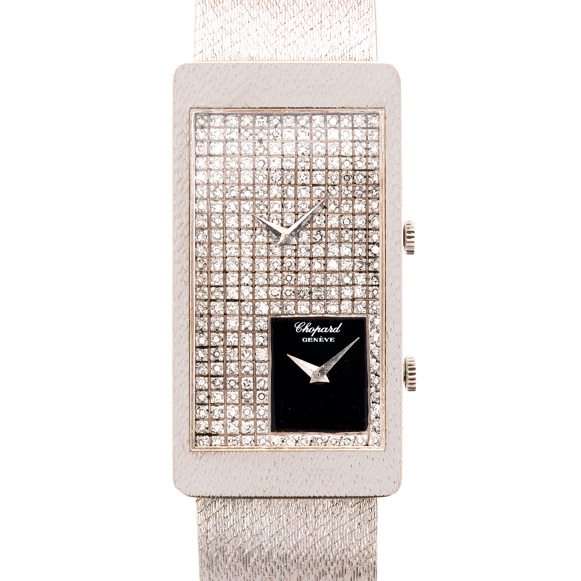 Chopard - Chopard White Gold Onyx & Diamond Watch, by Kutchinsky - The Keystone Watches