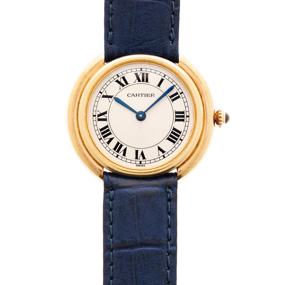 Cartier Vendome Women\'s Watch 18K Yellow Gold Case Swiss Manual Vintage 26mm Cartier Paris Vendome Small 2-Tone Watch26mm Manual wind  main image 2