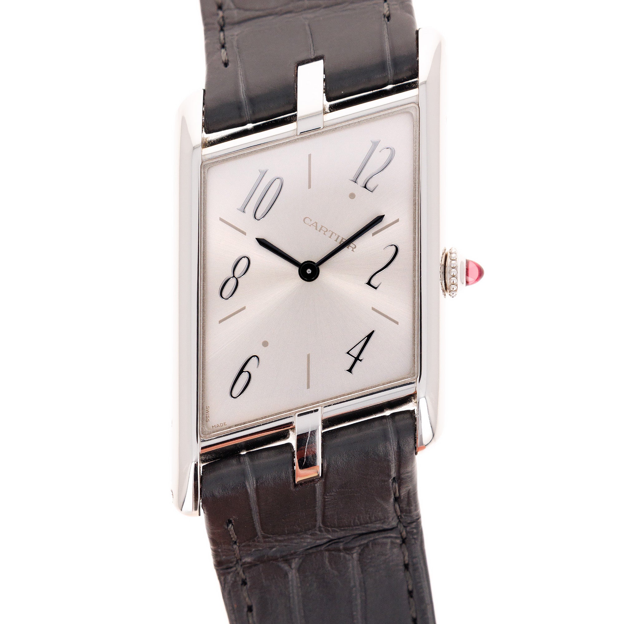 Cartier - Cartier Platinum Tank Asymmetric Ref. WGTA0042 - The Keystone Watches