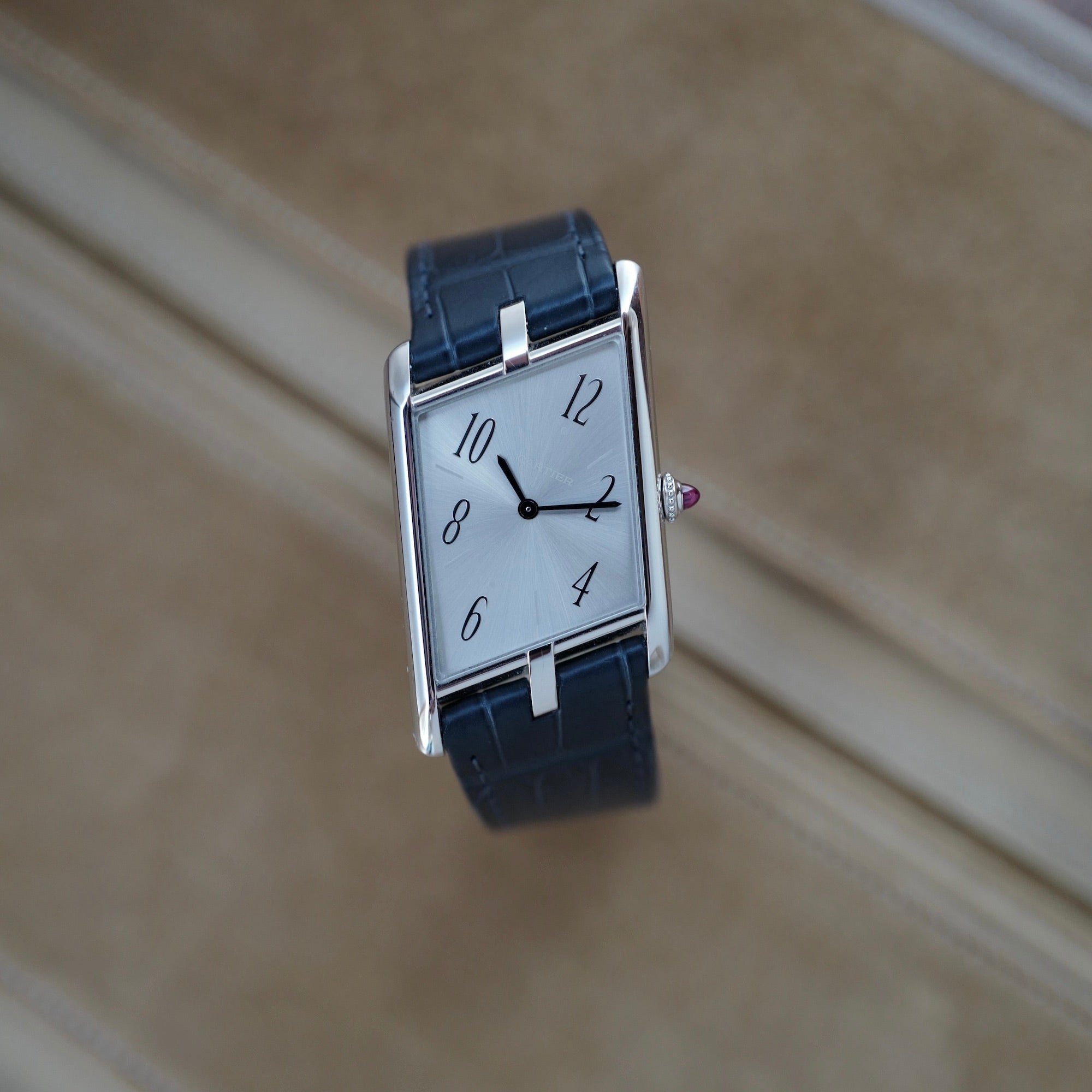 Cartier - Cartier Platinum Tank Asymmetric Ref. WGTA0042 - The Keystone Watches