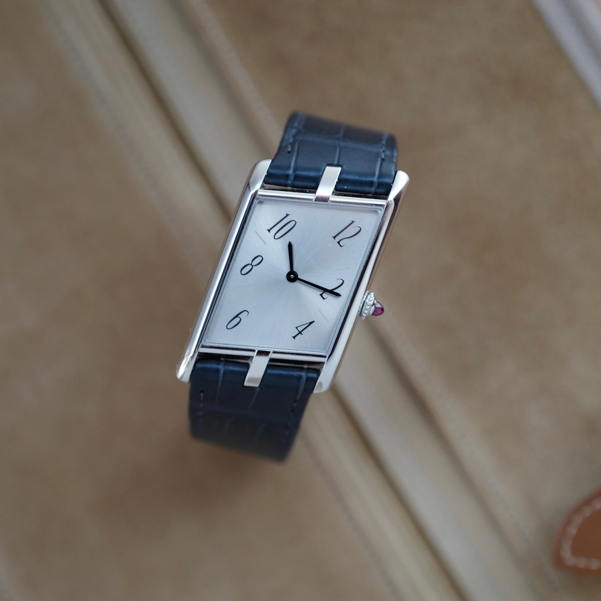 Cartier - Cartier Platinum Tank Asymmetric Ref. WGTA0042 - The Keystone Watches