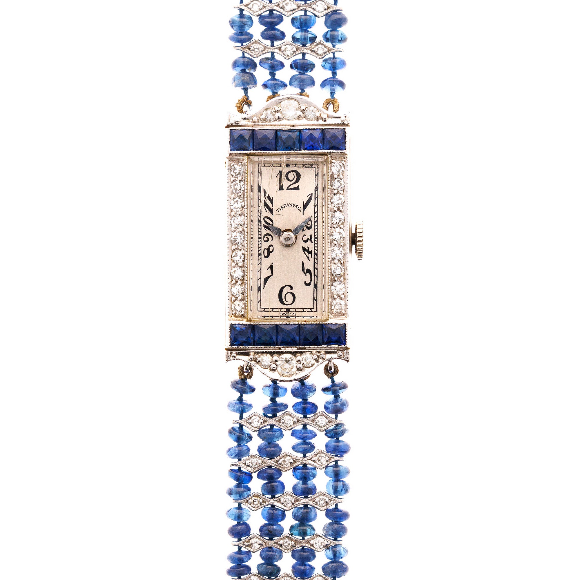 Tiffany & Co. - Tiffany & Co. Sapphire Diamond Watch - The Keystone Watches