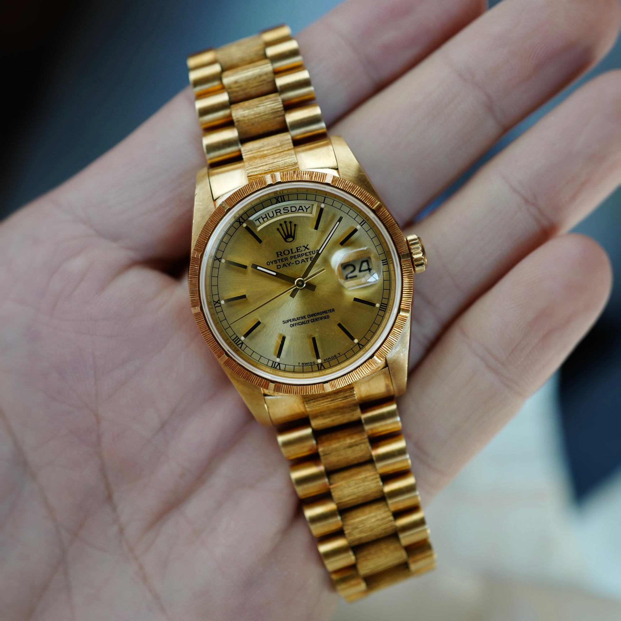 Rolex - Rolex Yellow Gold Day Date Ref. 18248 in Outstanding Original Condition - The Keystone Watches