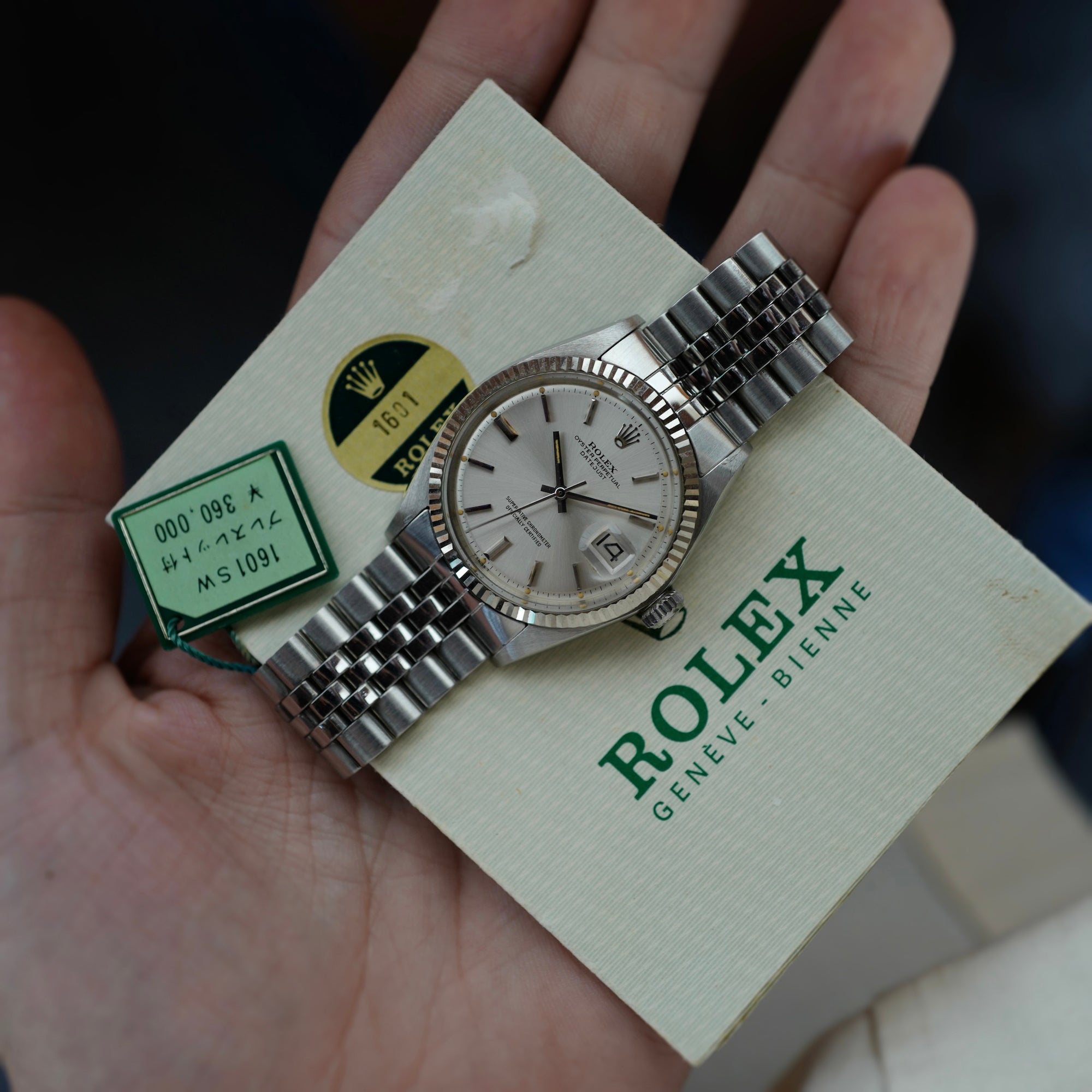 Rolex Steel Datejust Ref. 1601 in Outstanding Condition (New Arrival)