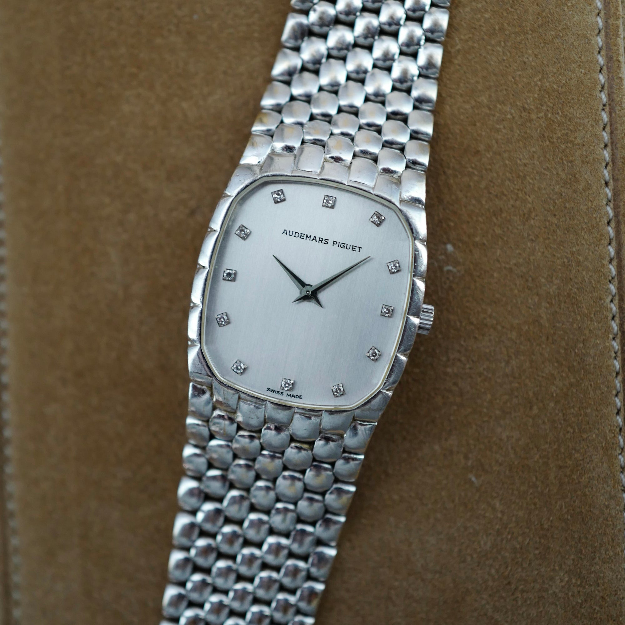 Audemars Piguet - Audemars Piguet White Gold Bracelet Watch (New Arrival) - The Keystone Watches