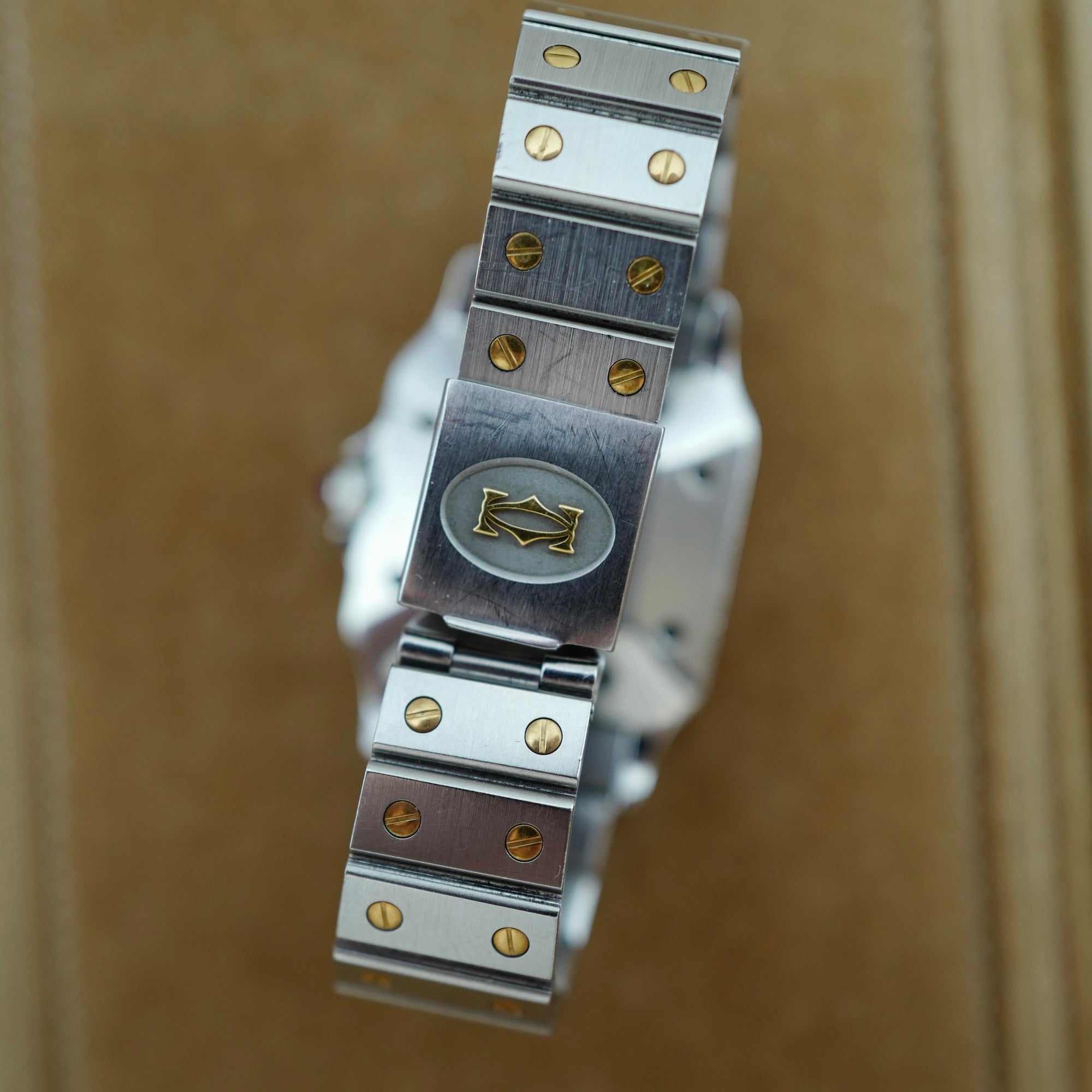 Cartier - Cartier Steel and Gold Santos Ref. 2961 with Original Paper - The Keystone Watches