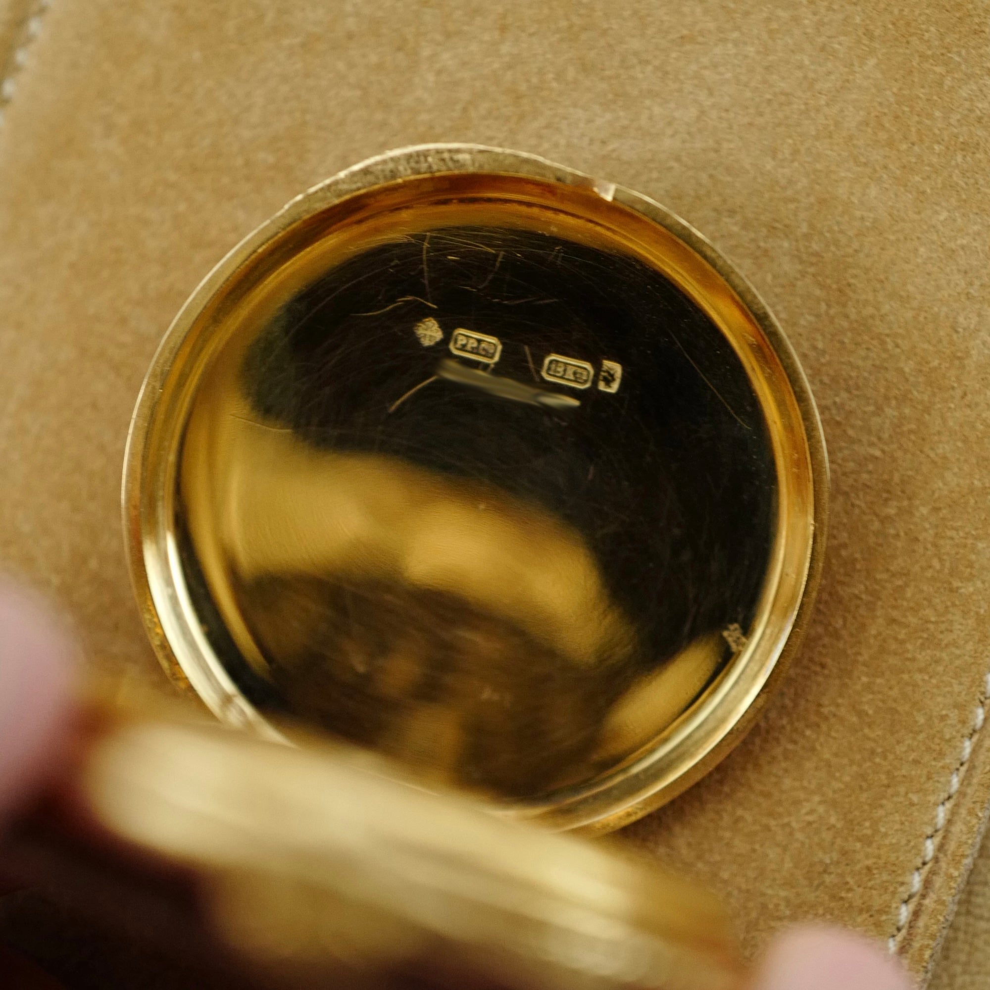 Patek Philippe Yellow Gold and Enamel Pocket Watch, Circa 1904