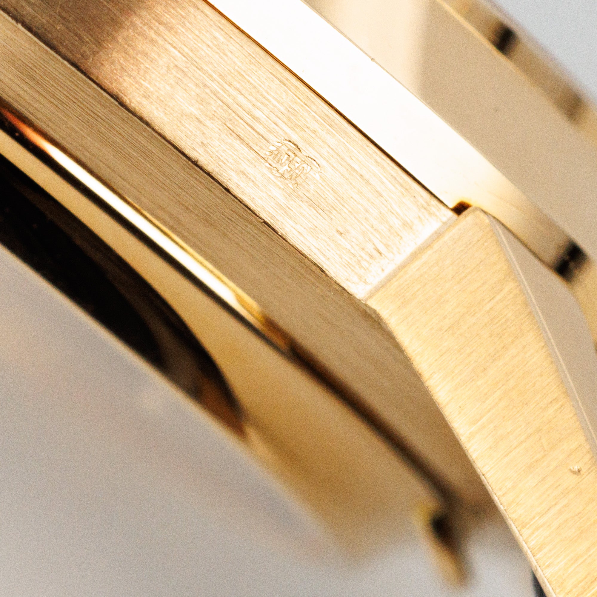 Patek Philippe Yellow Gold Perpetual Calendar Watch Ref. 3450 with Clear Exhibition Back