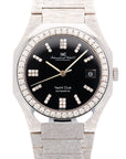 IWC - IWC White Gold Yacht Club Onyx & Diamond Watch (New Arrival) - The Keystone Watches