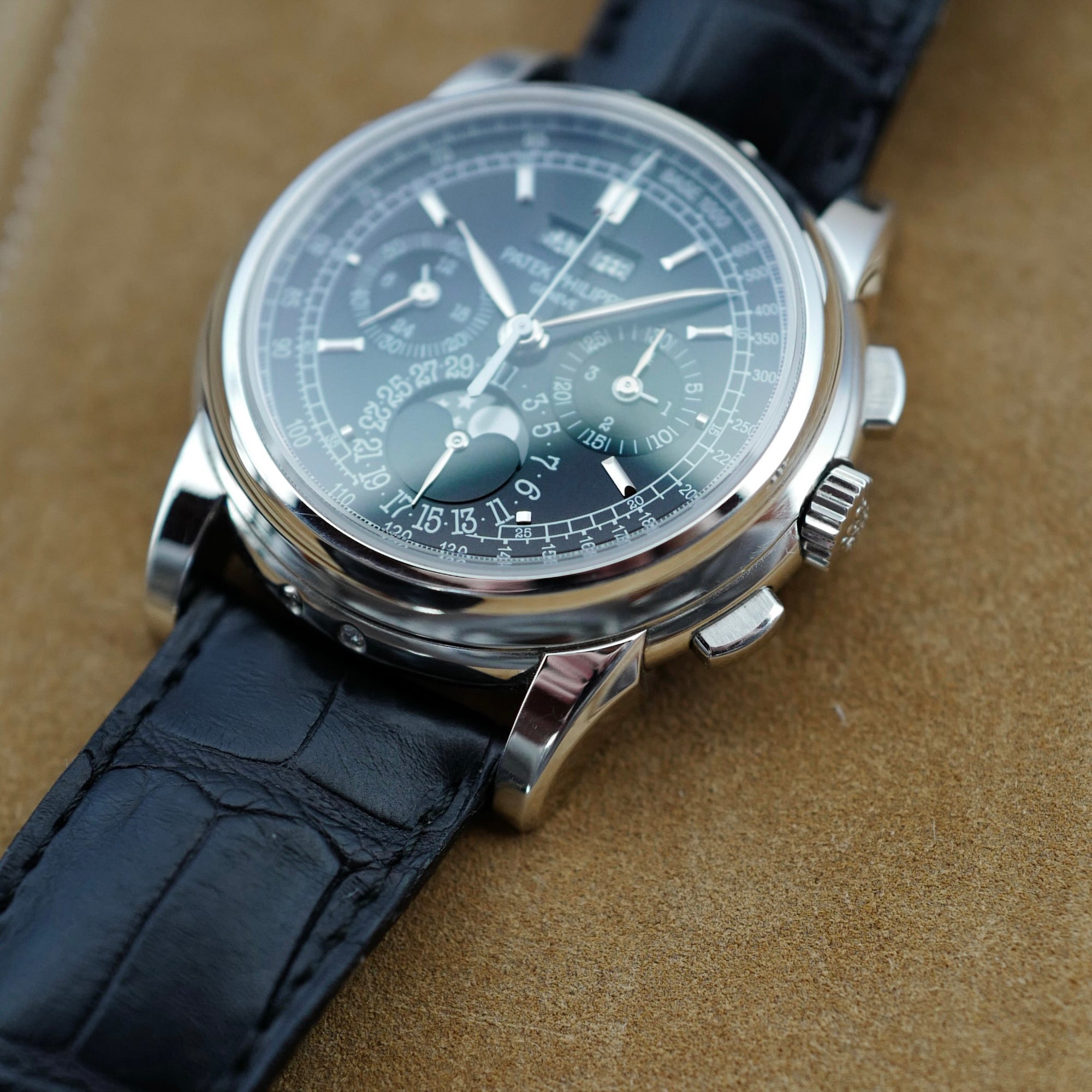 Patek Philippe Platinum Perpetual Calendar Chronograph Ref. 5970