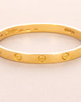 Cartier Vintage Love Bracelet by Aldo Cipullo Circa 1970 (Objet)