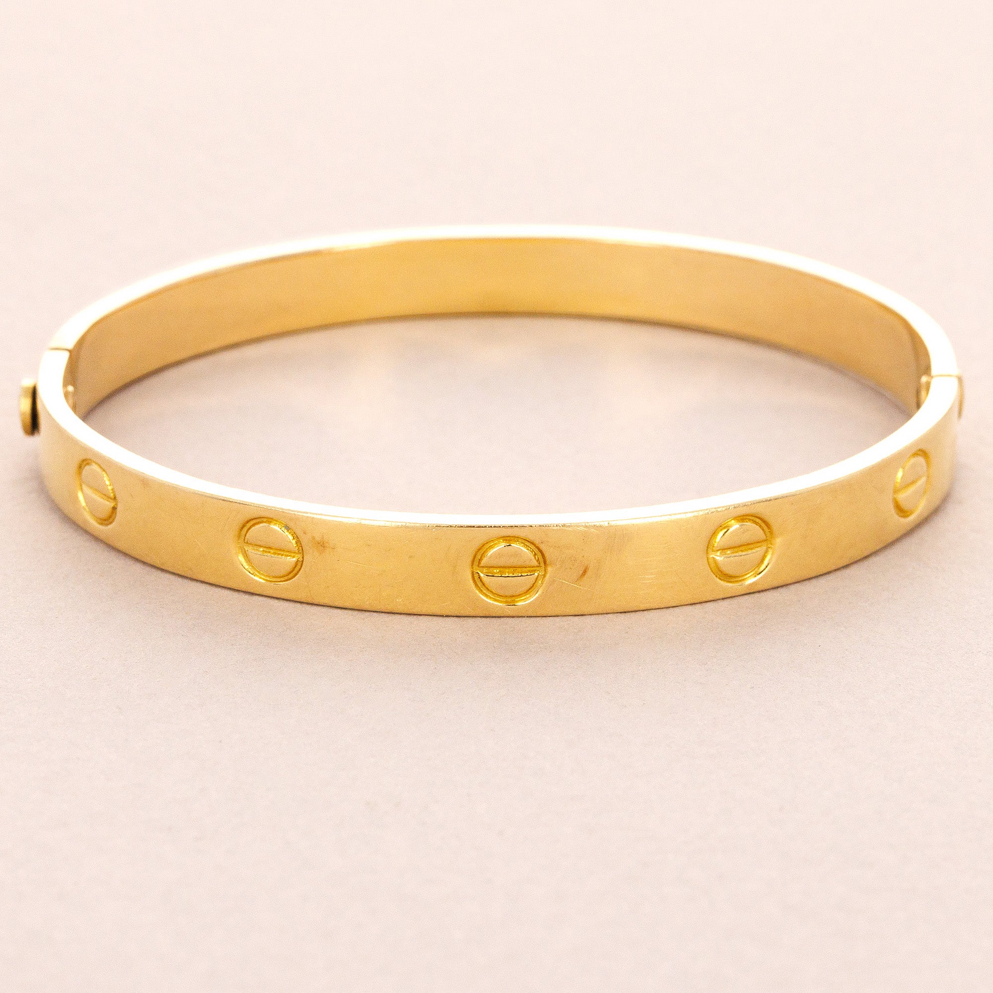 Cartier Vintage Love Bracelet by Aldo Cipullo Circa 1970 (Objet)