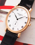 Patek Philippe Rose Gold Calatrava Ref. 3919