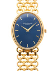 Patek Philippe - Patek Philippe Yellow Gold Vintage Jumbo Ellipse Ref. 3798/3 on JPE Chain Band - The Keystone Watches