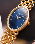 Patek Philippe - Patek Philippe Yellow Gold Vintage Jumbo Ellipse Ref. 3798/3 on JPE Chain Band - The Keystone Watches