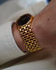 Patek Philippe - Patek Philippe Yellow Gold Vintage Jumbo Ellipse Ref. 3798/3 on JPE Chain Band - The Keystone Watches