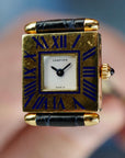 Cartier - Cartier Yellow Gold Mini Obus with Enamel - The Keystone Watches