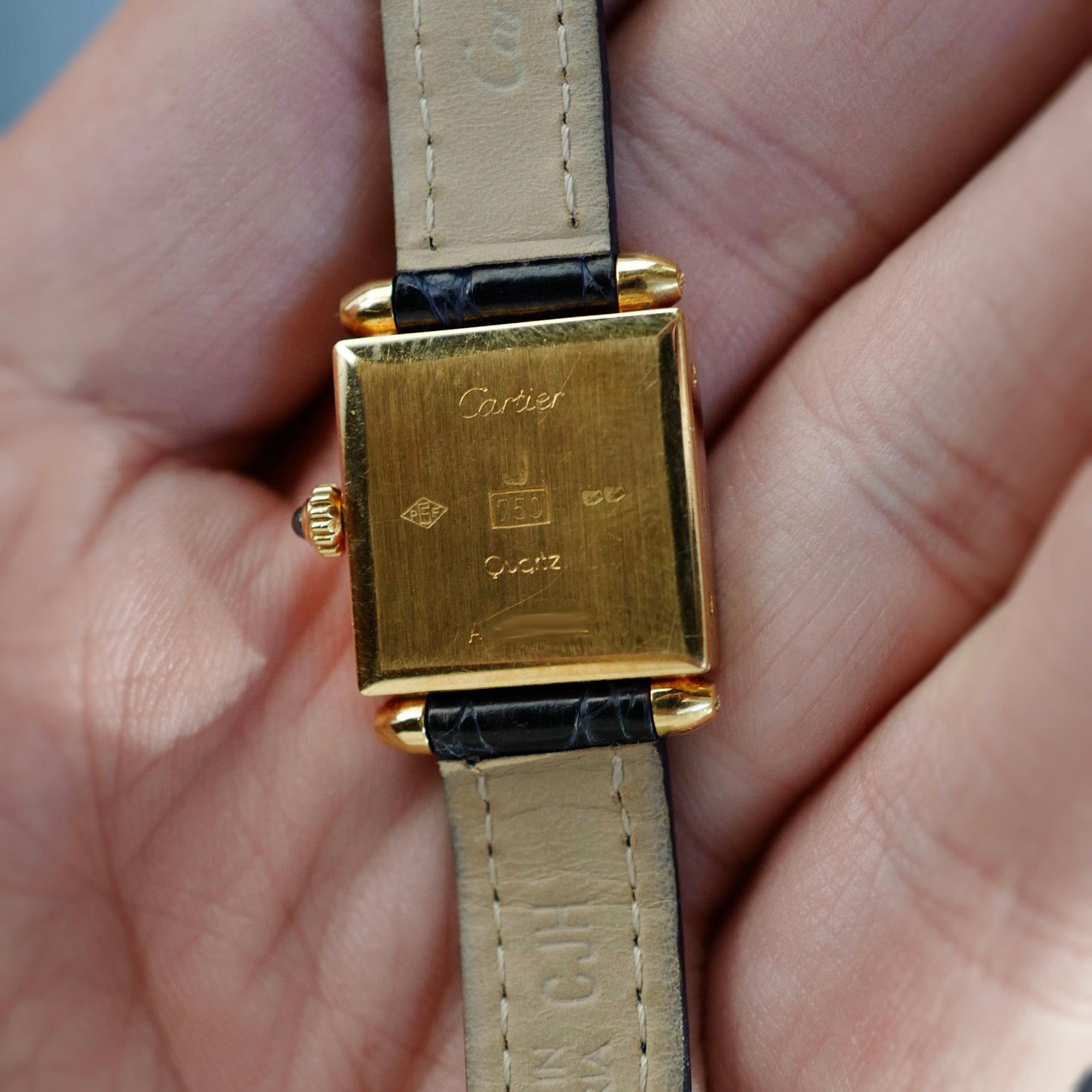 Cartier - Cartier Yellow Gold Mini Obus with Enamel - The Keystone Watches