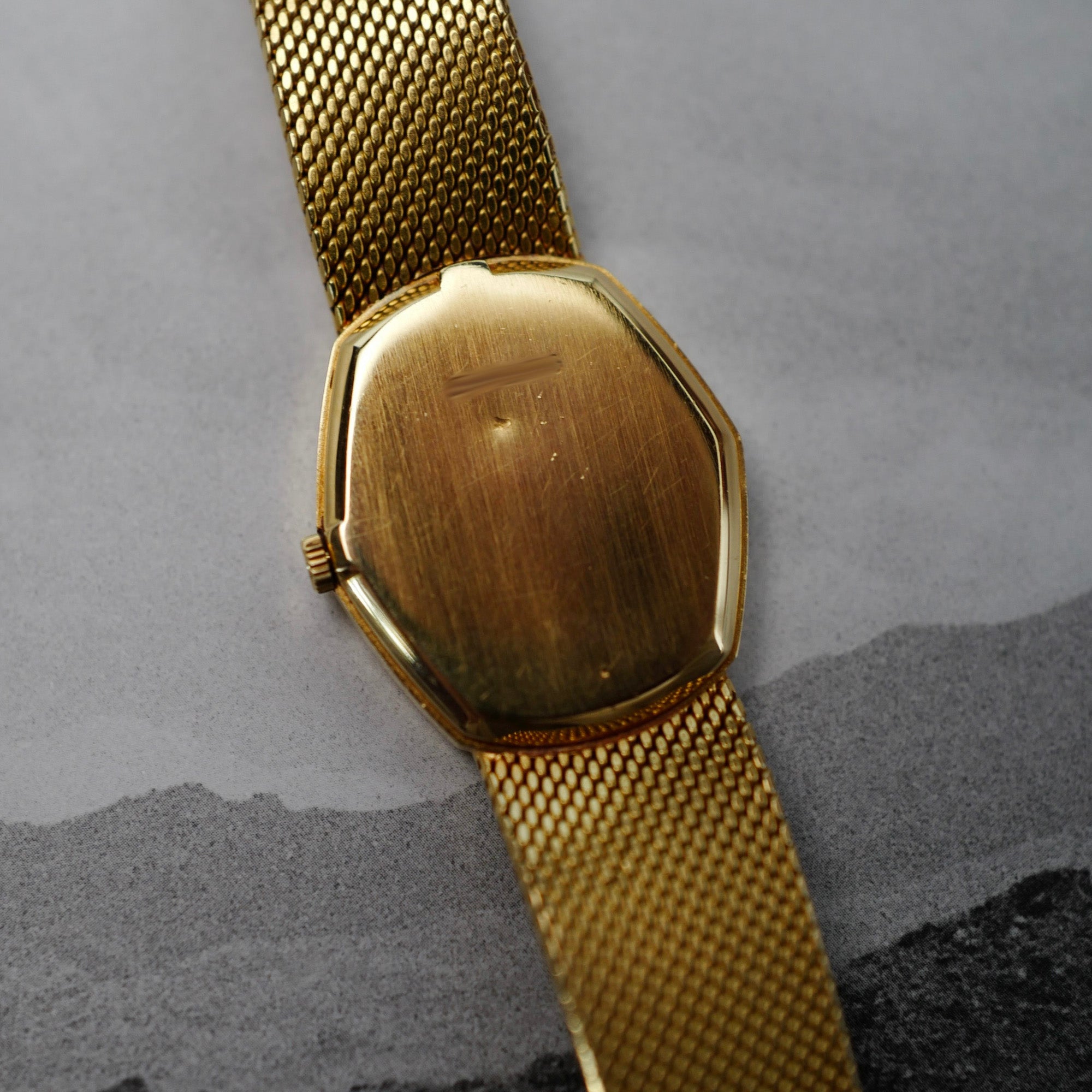 Audemars Piguet Yellow Gold Hexagonal Watch