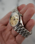 Rolex White Gold Day Date 18239 Lemon Dial with Original Paper