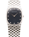 Audemars Piguet White Gold Beaded Bracelet Watch