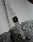 Audemars Piguet White Gold Beaded Bracelet Watch