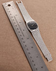 Audemars Piguet White Gold Beaded Bracelet Watch