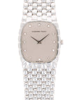 Audemars Piguet - Audemars Piguet White Gold Beaded Bracelet Watch - The Keystone Watches