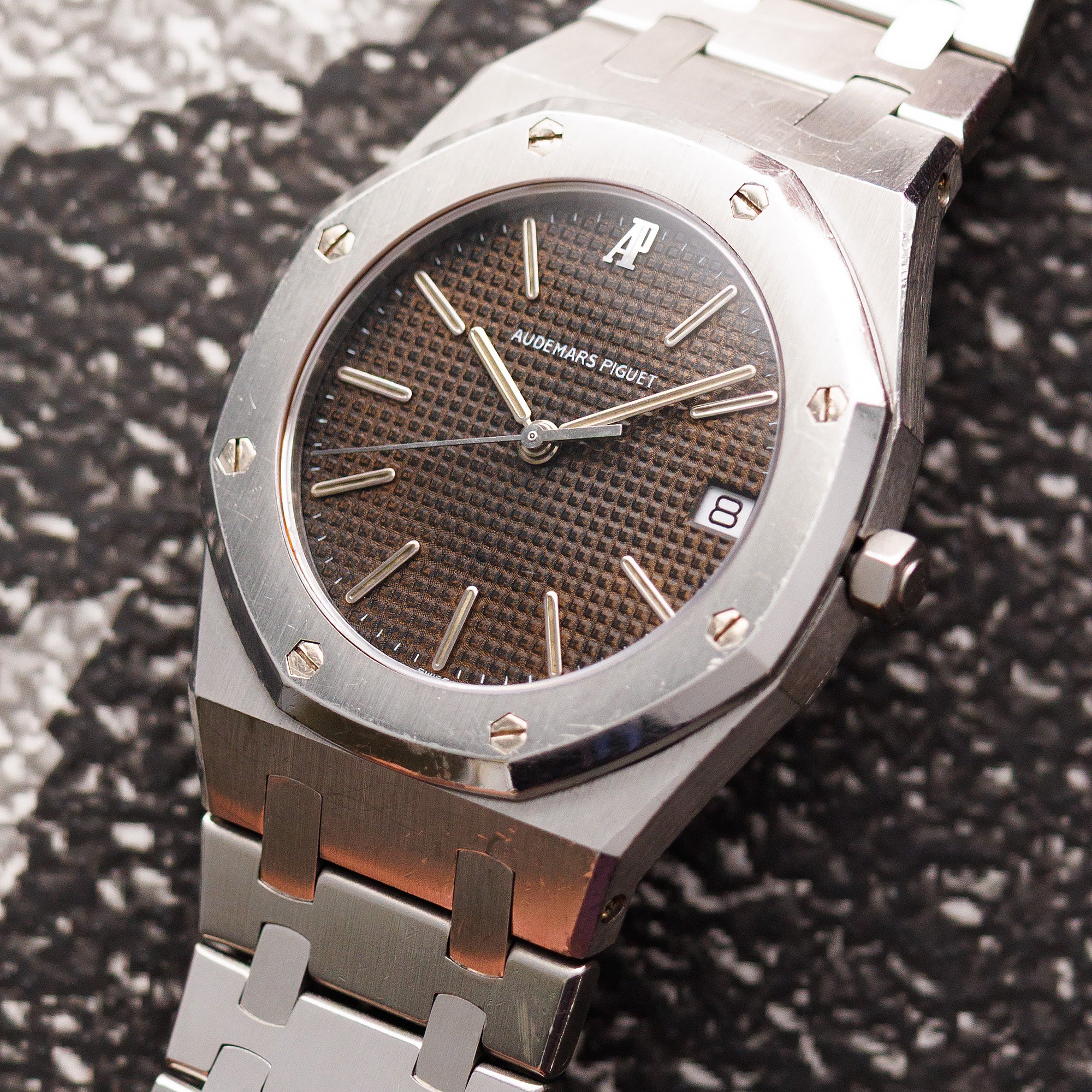 Audemars Piguet Steel Royal Oak Steel Ref. 56023ST Tropical Diak