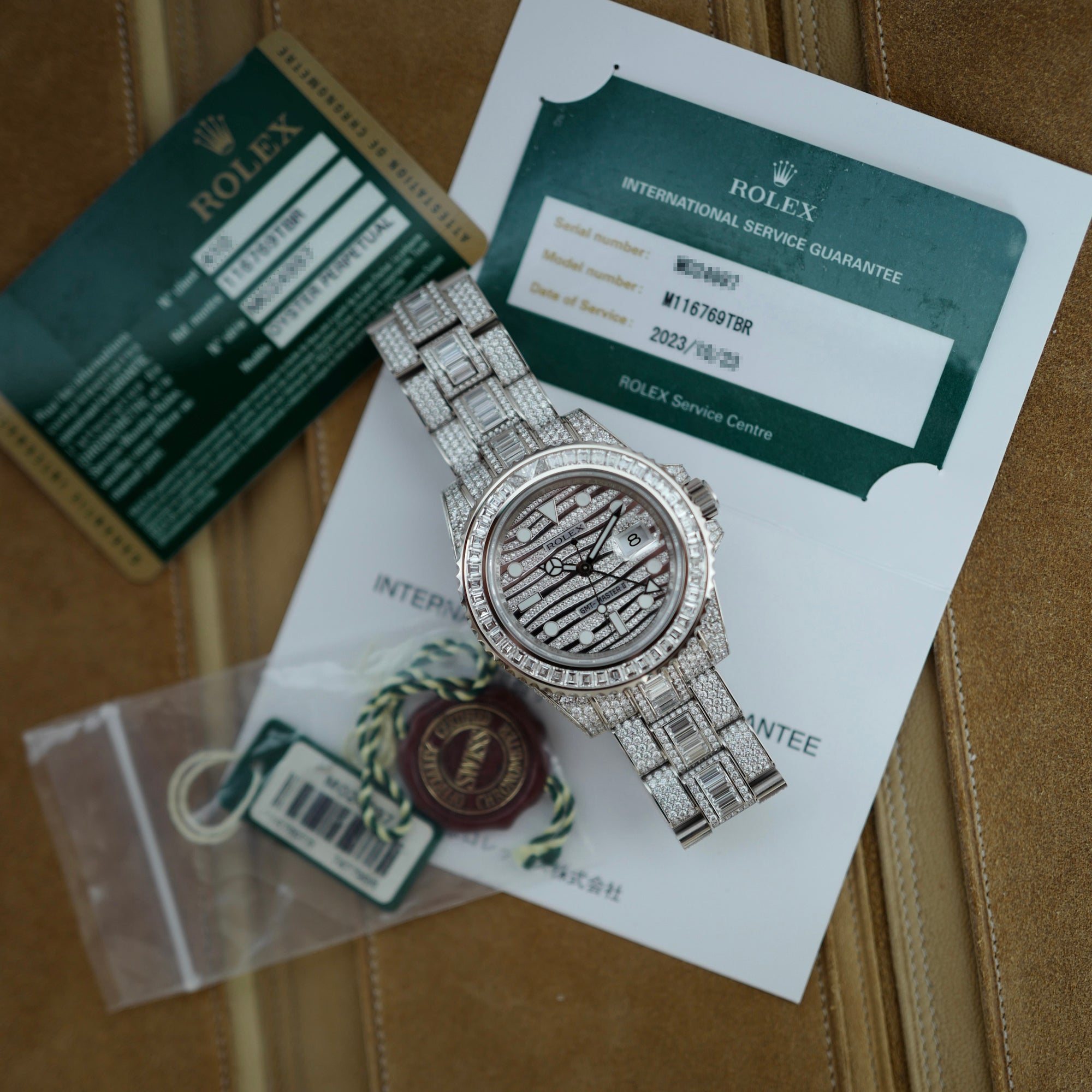 Rolex - Rolex White Gold GMT-Master II Ice Ref. 116769TBR (New Arrival) - The Keystone Watches