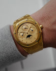 Audemars Piguet Yellow Gold Royal Oak Perpetual Watch Ref. 25554BA in Outstanding Original Condition