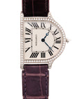 Cartier - Cartier White Gold Cloche Diamond Mecanique Watch Ref. 3398 - The Keystone Watches