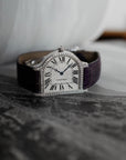 Cartier - Cartier White Gold Cloche Diamond Mecanique Watch Ref. 3398 - The Keystone Watches