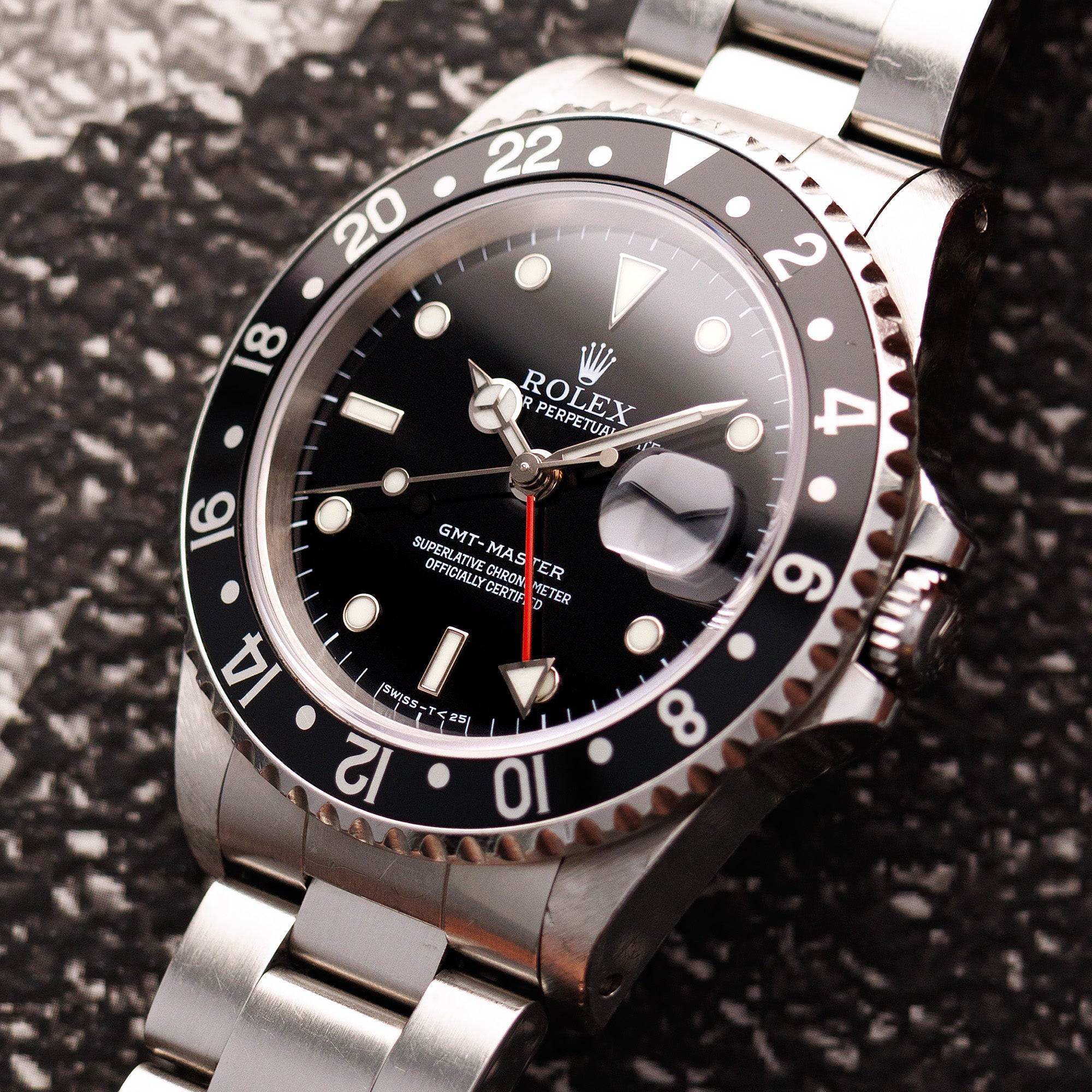 Rolex - Rolex Steel GMT Master Ref. 16700 with Tritinova Dial - The Keystone Watches