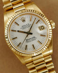 Rolex Yellow Gold Datejust Ref. 68278 Retailed by Tiffany & Co