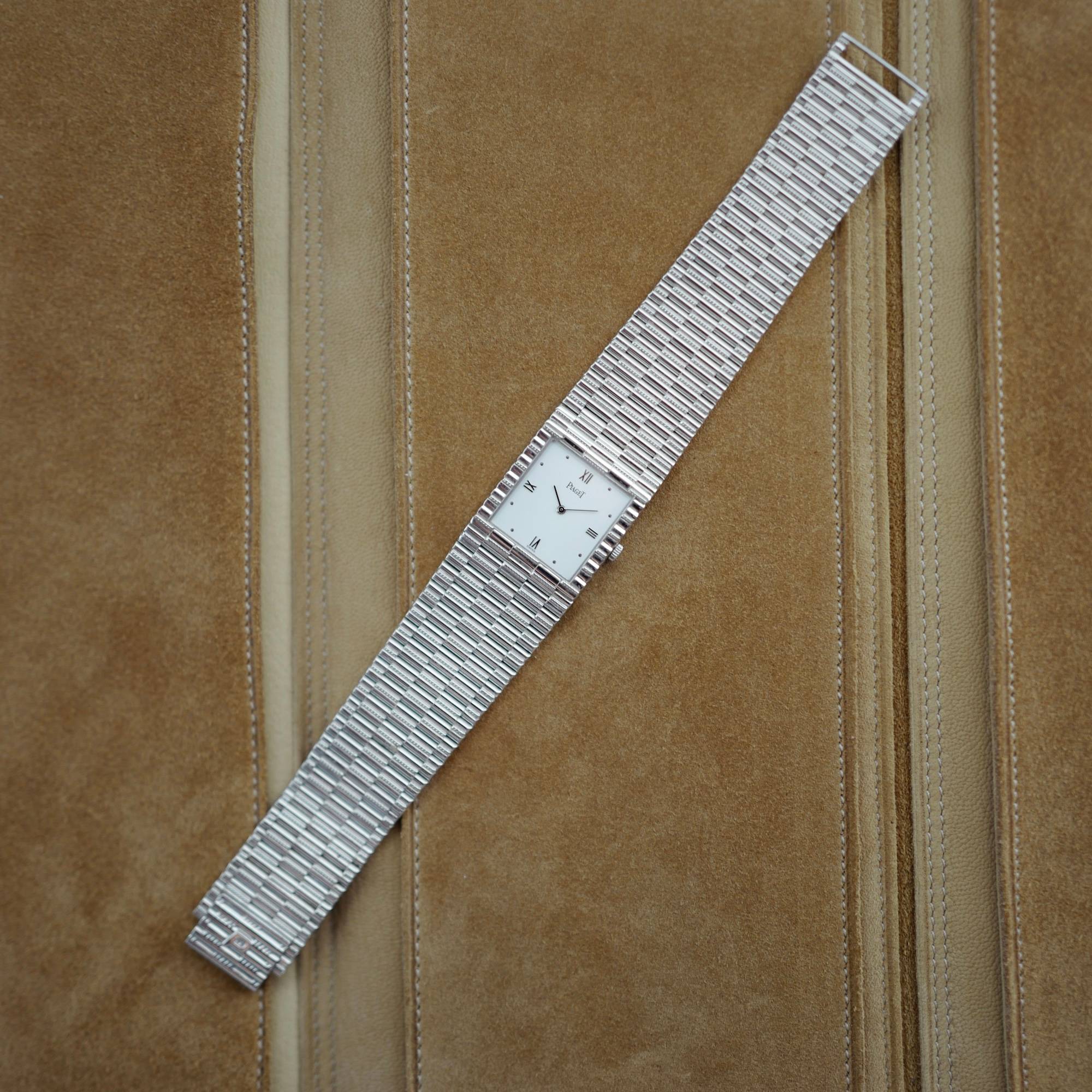 Piaget - Piaget White Gold Watch Ref. 80131 (New Arrival) - The Keystone Watches