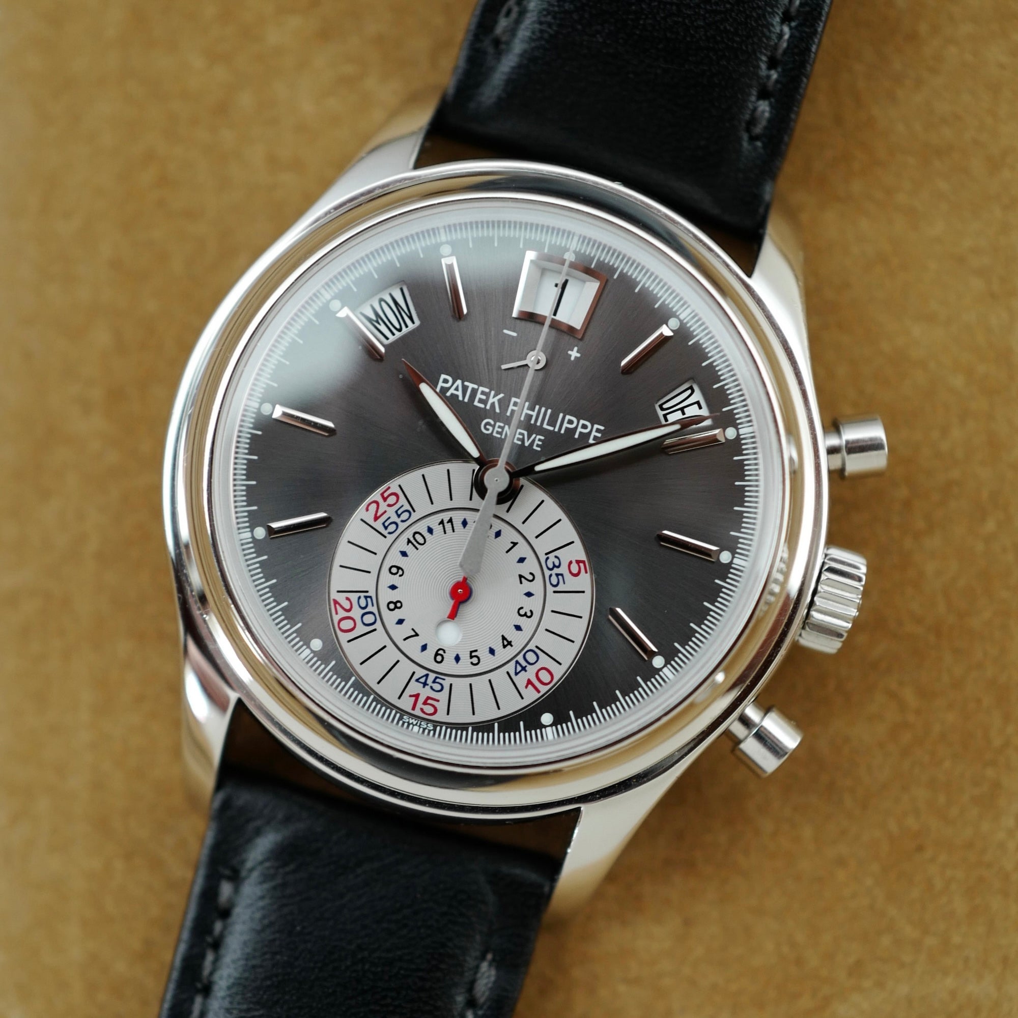 Patek Philippe - Patek Philippe Platinum Annual Calendar Chronograph Ref. 5960 (New Arrival) - The Keystone Watches