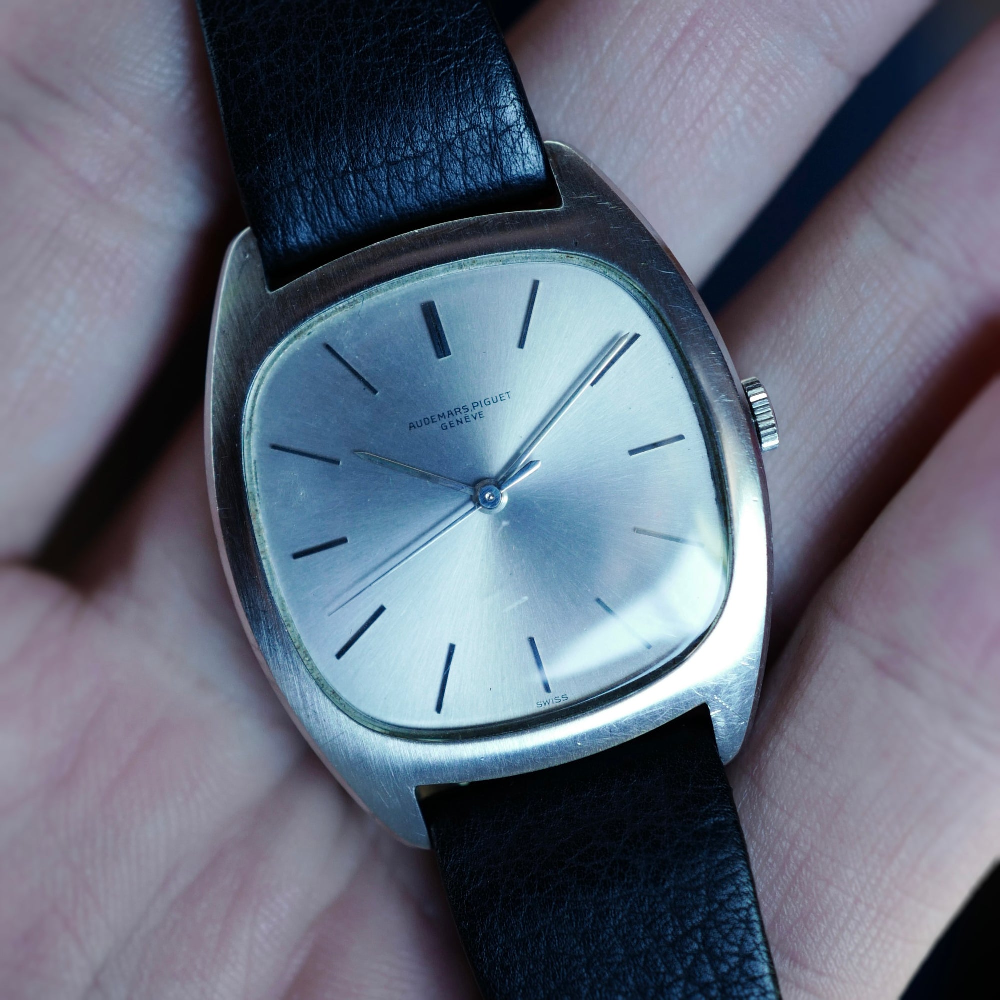 Audemars Piguet Steel Tonneau Watch Ref. 5369