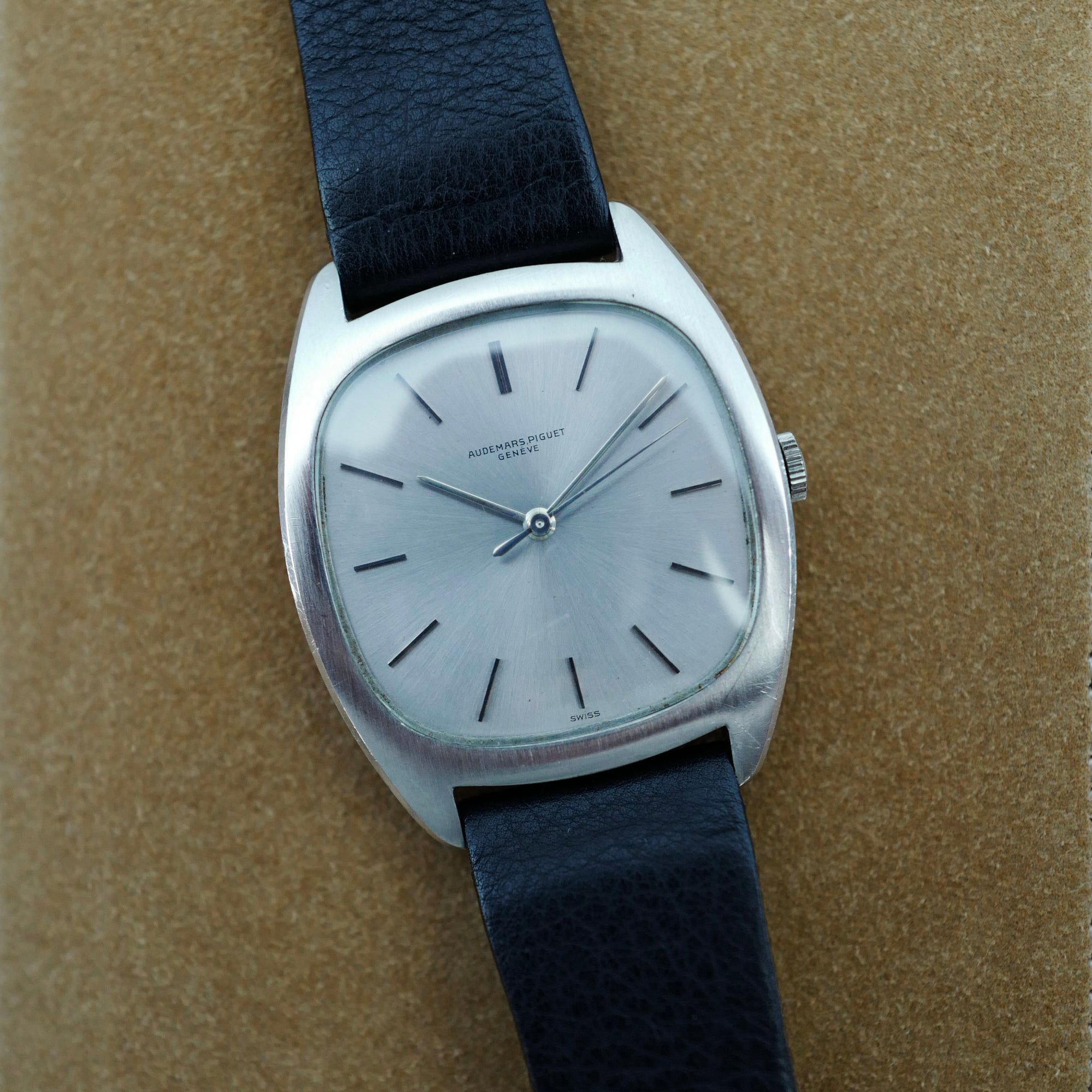 Audemars Piguet Steel Tonneau Watch Ref. 5369