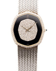 Audemars Piguet - Audemars Piguet White Gold Octagonal Watch with Pave and Onyx Dial (New Arrival) - The Keystone Watches