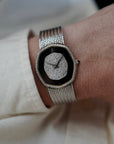 Audemars Piguet - Audemars Piguet White Gold Octagonal Watch with Pave and Onyx Dial (New Arrival) - The Keystone Watches