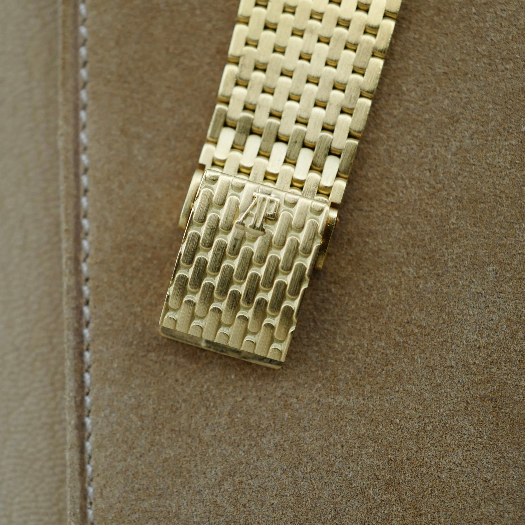 Audemars Piguet Yellow Gold Bracelet Watch