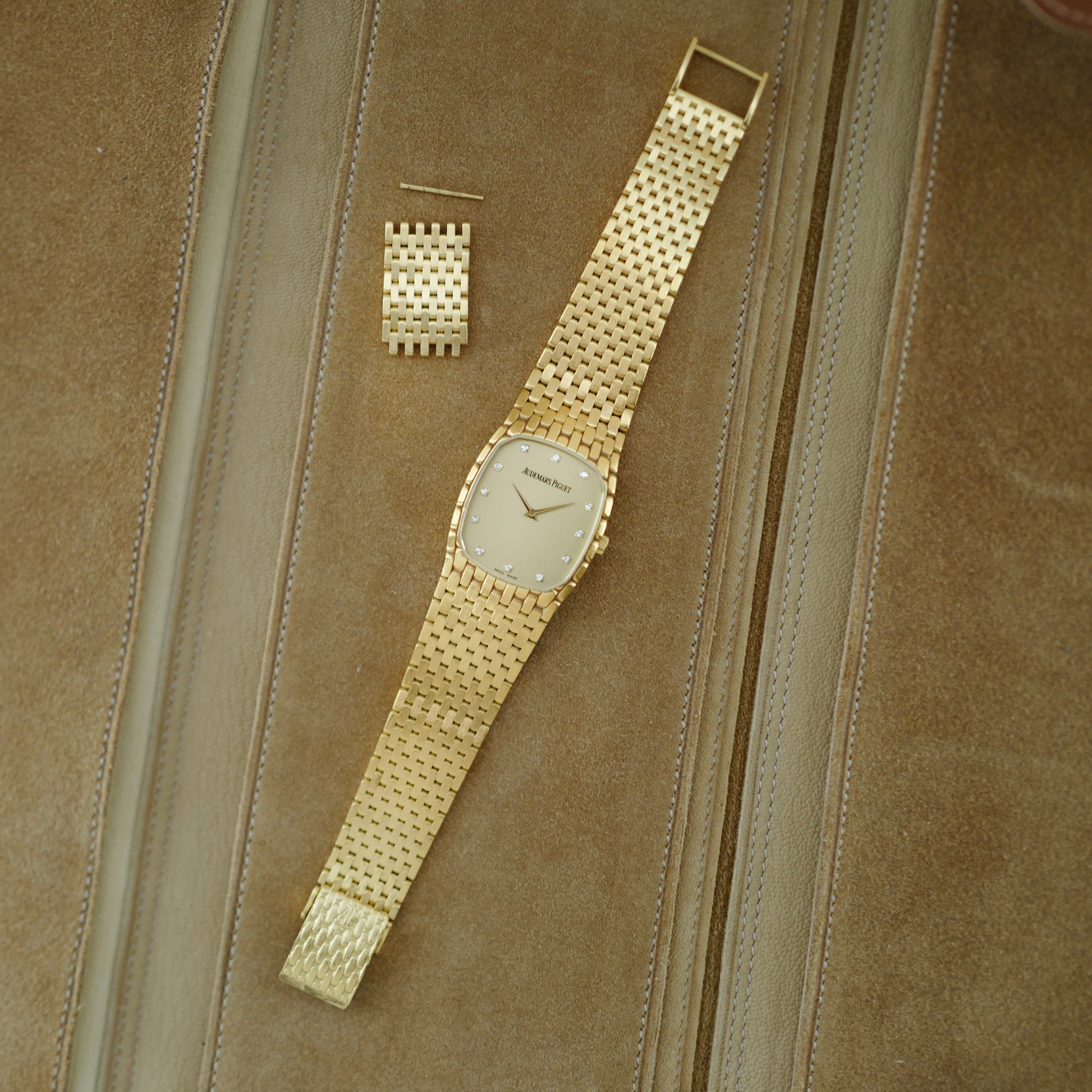 Audemars Piguet Yellow Gold Bracelet Watch