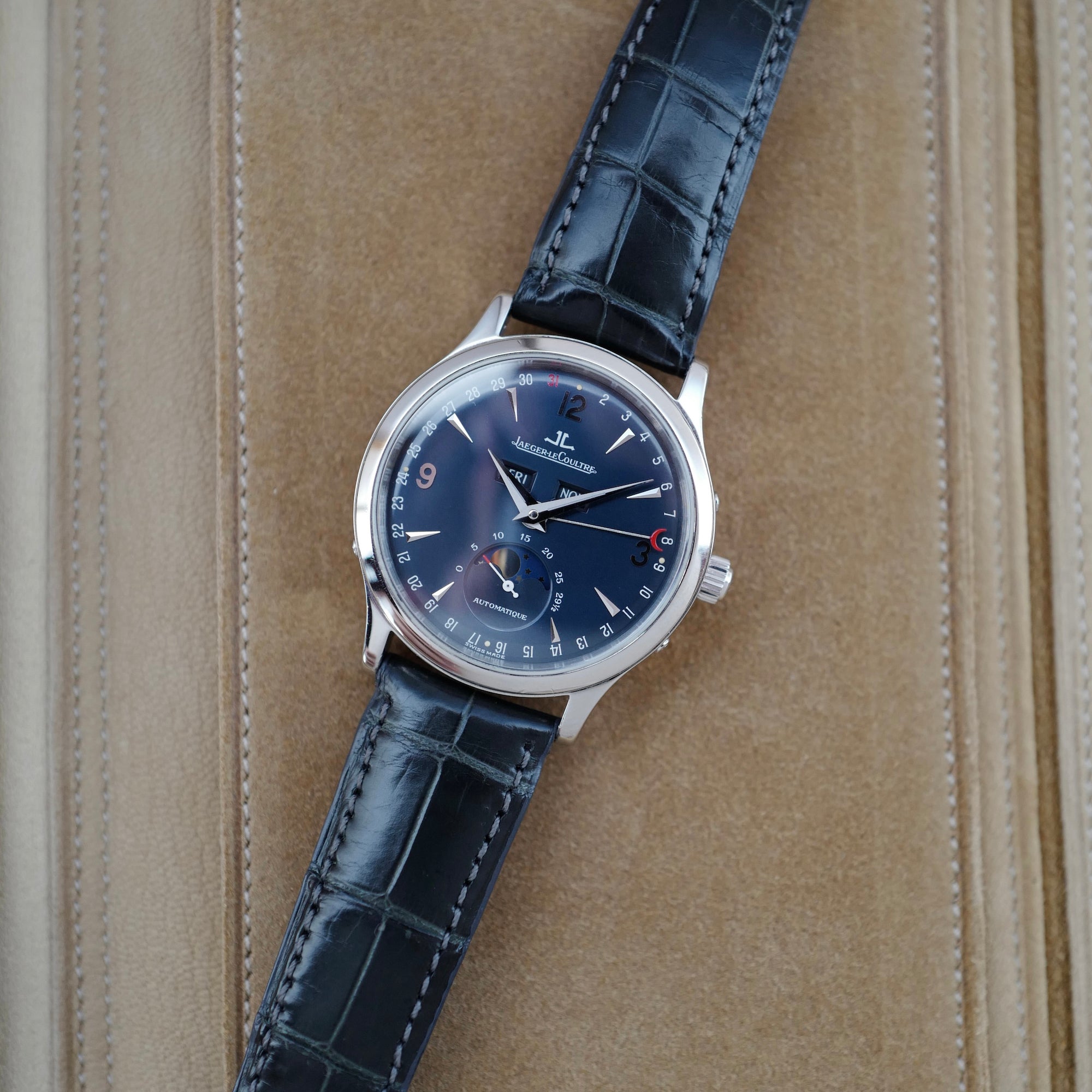 Jaeger LeCoultre - Jaeger LeCoultre Platinum Reserve De Marche Master Control 140.8.98 - The Keystone Watches