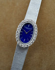 Audemars Piguet - Audemars Piguet White Gold Lapis Lazuli and Diamond Watch (New Arrival) - The Keystone Watches