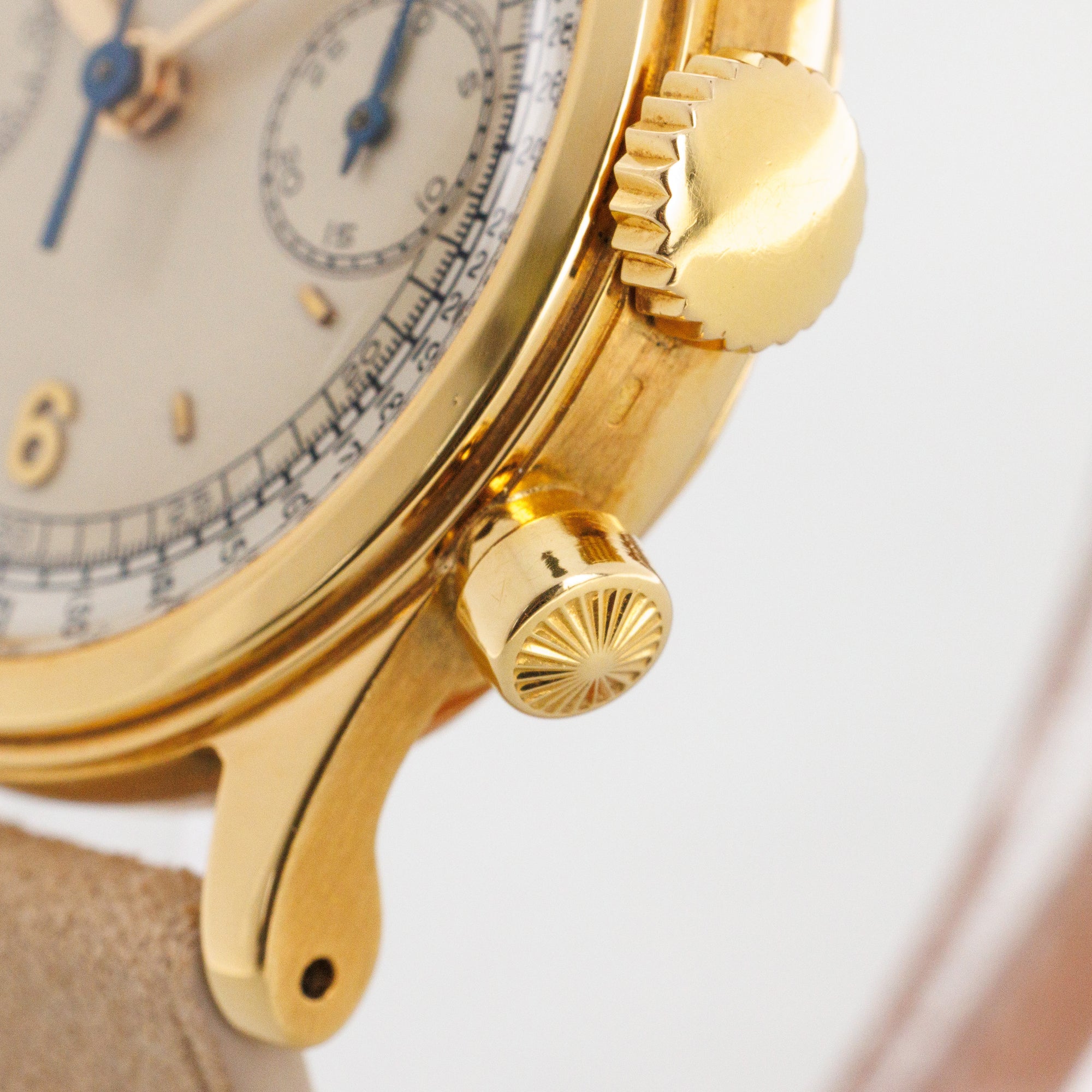 Patek Philippe Yellow Gold Chronograph Two-Tone Dial Watch Ref. 1463