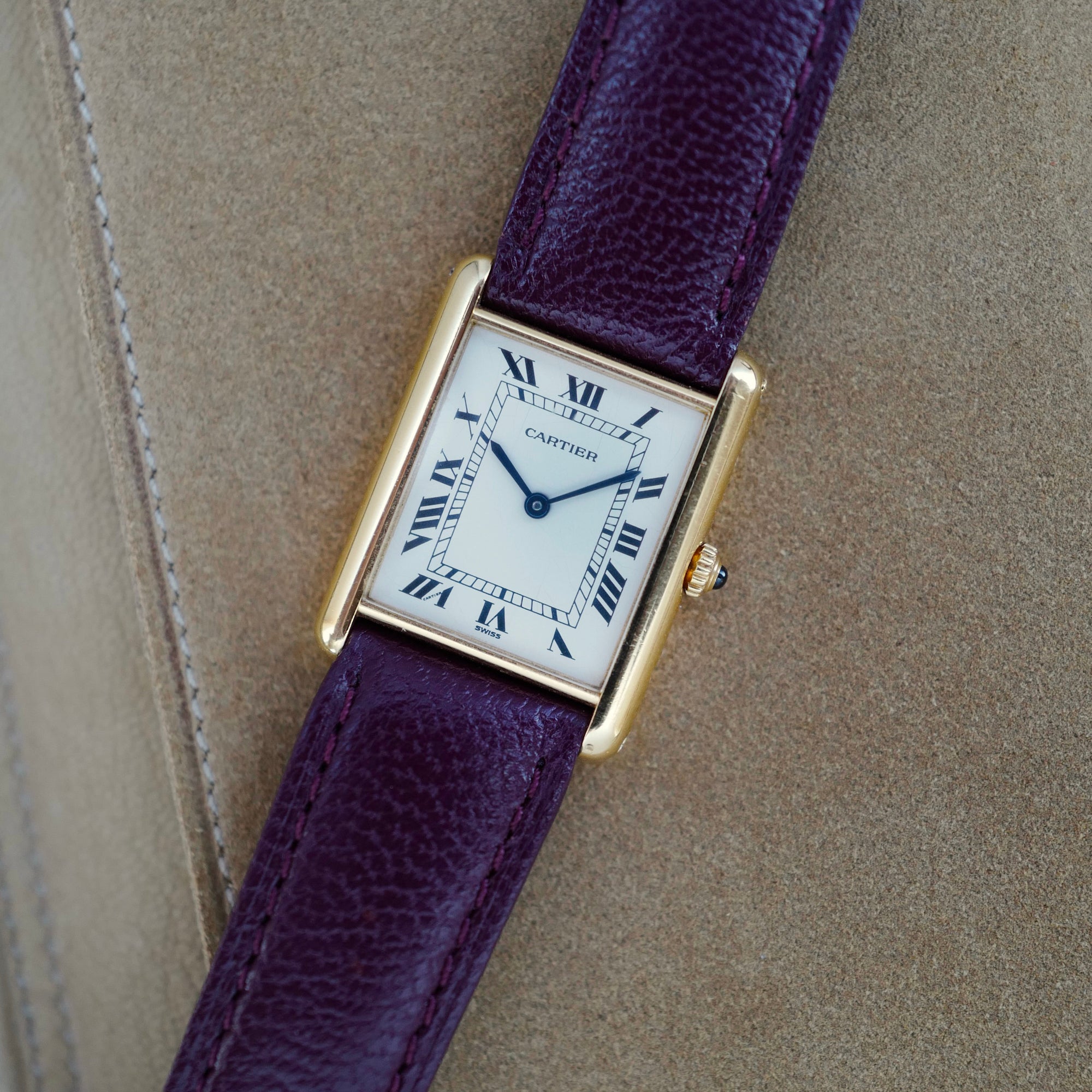 Cartier - Cartier Yellow Gold Vintage Tank - The Keystone Watches