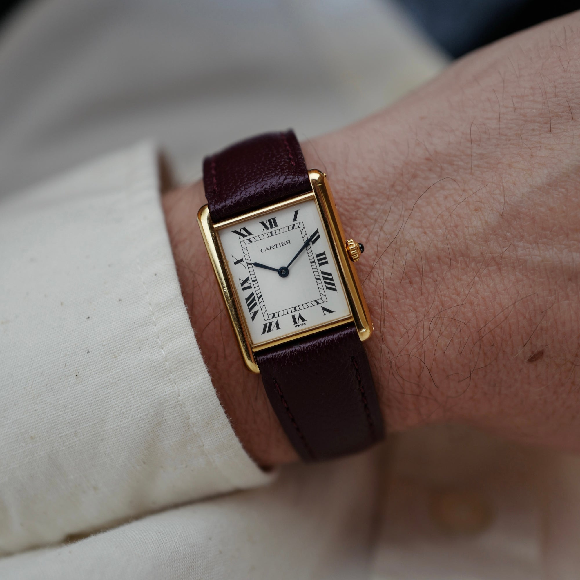 Cartier - Cartier Yellow Gold Vintage Tank - The Keystone Watches