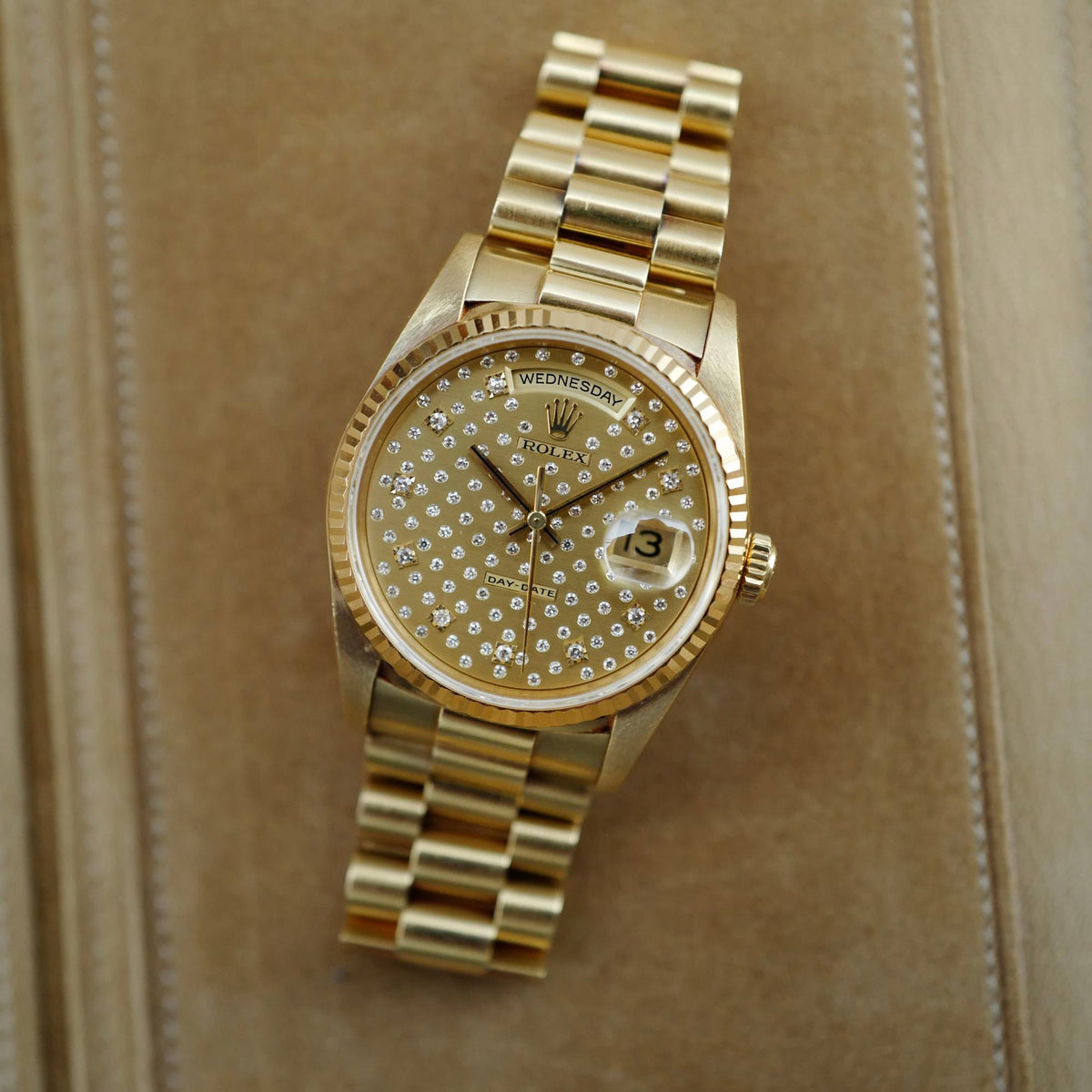 18238 Rolex Day-Date 18238 18k YG – The Keystone Watches