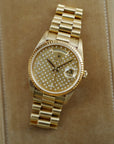 Rolex - Rolex Yellow Gold Day Date Ref. 18238 with Diamond Pleidas Dial - The Keystone Watches